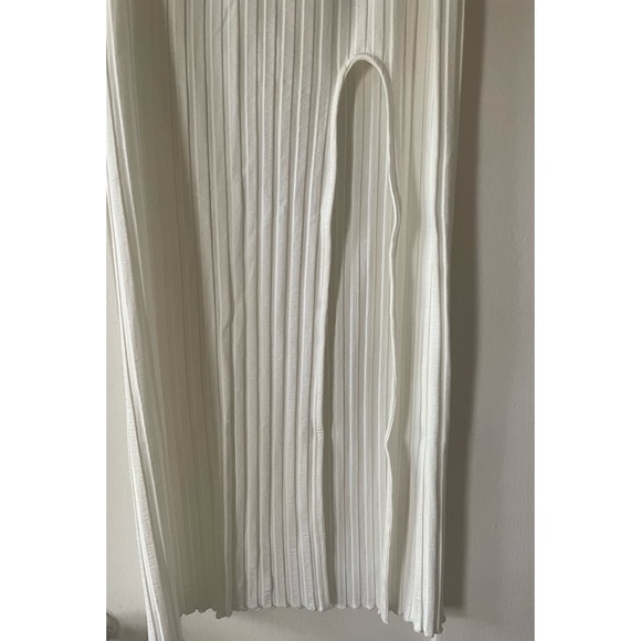 SIMON MILLER Wide Rib Maxi Skirt in Macadamia Size Medium *BRAND NEW - Picture 4 of 6